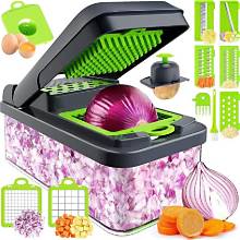 16 in 1 multifunction manual vegetable chopper and slicer