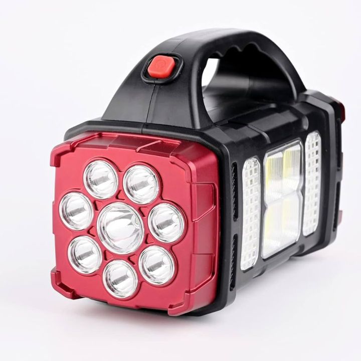 2in1 Rechargeable Solar Charging and Power Charging Camping LED